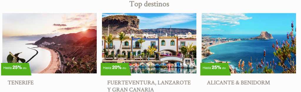 Top Destinos Ofertas Meliá Hoteles Verano 2021
